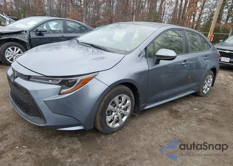 2020 Toyota Corolla Le из США, поврежденный, VIN JTDEPRAE3LJ049501